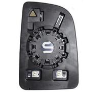 For Mercedes Sprinter 06.2018> Vetro+Piastra Sx Superiore Termico x Retrovisore