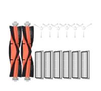 For Mijia Omni 1S B101CN B116 Accessori Spazzola laterale principale Filtro Hepa Mop Sacchetto for la polvere Robot Aspirapolvere Parti di ricambio (Color : 13pcs-02)