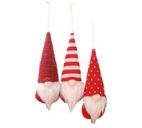 for mini Ornamenti Gnomo di Set di 3 da Appendere su for decorazione