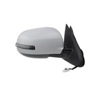 For Mitsubishi For Outlander 2014 2015 2016 2017 2018 2019 9 Pins Car Rearview Assembly Side Mirror Power Heated Turn Signal Specchietto Retrovisore Montaggio(BIANCO,Giusto)