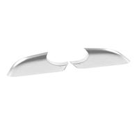 for Model 3 Mirror Cover Cap Side Door Wing Replacement | for Model 3 2017-2022 Chrome 2287.3005 2287.3006 Rearview Mirrors Lower Holder(1 PAIR)
