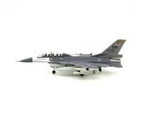 For modelli di aerei da caccia F16D americani pressofusi in scala 1:72, in lega di metallo, ornamenti da collezione