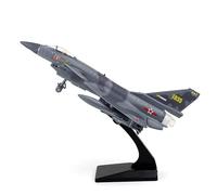 For modelli di aeromobili in lega J-10 J-20, veicoli militari con suono e luce, modello in miniatura da tirare indietro, collezione di caccia in metallo, regalo for ragazzo(J10 Gray)