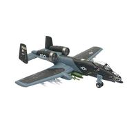 For modelli di aeromobili in plastica in scala 1/72, modello di aeromobile A-10 Thunderbolt II Warthog, assemblaggio di aeromobili giocattolo, assemblaggio for adulti