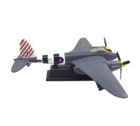 For modellino di aereo pressofuso in scala 1:64 De Havilland modello di caccia bombardiere in lega modellini in legno regalo miracoloso(B)