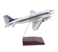 For modellino di aeroplano giocattolo in scala 1:200 Douglas DC-3 a doppia elica, ornamenti in resina pressofusa, espositore da collezione for regali di aeroplani