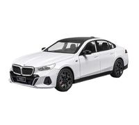 For modello di auto in lega XM 530LI in scala 1/24 da collezione con luci ed effetti sonori, ornamento for auto giocattolo pressofuso(White)