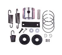 For motosega Partn-r 350 351 370, kit anello di ritegno for spinotto pistone da 41,1 mm, paraolio, tampone, kit molla ammortizzatore