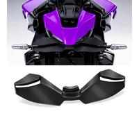 For MT-09 2024 MT09 SP 2024 2025 Accessori Nuovo modello di motocicletta Aerodinamica Winglet Kit spoiler anteriore Deportanza Ala anteriore nuda (Nero brillante)