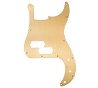 For Musi-clily for Ultra Battipenna P-Bass in alluminio anodizzato a 13 fori for bassi di precisione standard(Gold)