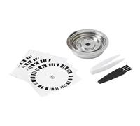 for Next Adattatore per cialde di caffè riutilizzabili per Espresso Converti per Cialde Vertuoline Accessori ricaricabili Ricaricabili