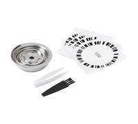 for Next Adattatore per cialde di caffè riutilizzabili per Espresso Converti per Cialde Vertuoline Accessori ricaricabili Filtro caffè portatile