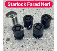 Per Nissan Navara Pick-up Kit Dadi Antifurto Starlock Farad Cerchi Lega RA1/E