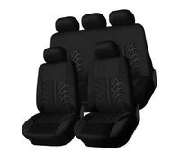 For Nissan Note 2013-2017 Coprisedili for auto Set completo Protezione interna impermeabile e traspirante Protezioni for sedili(A-black)