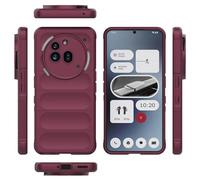 For Nothing Phone 3A Pro Case Silicone Slim Cover Full Body Protection Shock Resistant Scratch Resistant Soft Inner Fiber Flocking Phone Cases Cover Protettiva