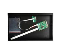 For NV125FHM Micro USB Kit Di Riparazione Portatile Fai Da Te 2 Scheda Driver Del Controller TYPE-C + Custodia In Metallo 1920 * 1080 12.5 "EDP 30 Pin Mini-HDMI Accessori(NV125FHM-N62 x Case)