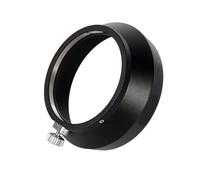For Olympus 17mm f1.8 for M.ZUIKO for DIGITAL Paraluce in metallo for LH-48B Nero
