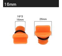 For Parte per parti Plastica Olio Spina 1PC Alluminio Olio