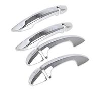 For Passat for CC B6 B7 3C B7.5 7.5 for Berlina for Varian Rivestimento maniglia portiera auto in fibra di carbonio cromata(Silver)