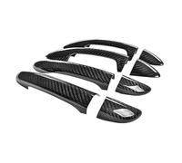For Passat for CC B6 B7 3C B7.5 7.5 for Berlina for Varian Rivestimento maniglia portiera auto in fibra di carbonio cromata(Black)