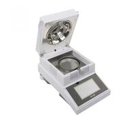 For PC-16A Tester di umidità for cereali 0,001 g Analizzatore di umidità solida for laboratorio di riscaldamento alogeno for alimenti medici Lettura istantanea(100G,0.001g)