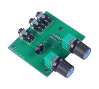 For per hifi Passive Preamp Board, Dual Input Audio Mixer Module | Single Output, B10K Potentiometers, Compact 55 x 49 mm