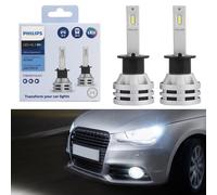 For Philips H1 Lampadine Fari Bianchi Auto Ultinon Essential G2 6500K 19W 2X Y0