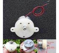 for piccolo DC Motoriduttore 3~9V 9-32RPM Basso Alta Coppia for mini Worm 2019