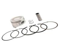 For Piston Kit for Honda GX160 GX200 Engines 68mm Flat Top High Compression Performance with Lo Drag Ring Set Wrist Pin Locks Standard Assembly for 196cc Clone