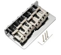For ponte fisso rigido da 52,5 mm della serie M, selletta piegata vintage for chitarra elettrica in stile ST Tele(Chrome)