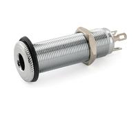 For presa jack mono da 1/4 di pollice e 6,35 mm for chitarra elettrica e basso(Chrome)