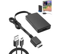 For PS2 To HDMI Adapter, Multifunctional Cable Adapter Converter, Interface Compatible for HDTV Cable Adapter for PS2, Adapter Video Converters Console Player Switch for TV Monitor Projector