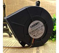 For - Quiet Operation, High Efficiency Solution SCBD24H7P-050 120mm DC 24V 0.42A 3-Wire Turbine Centrifugal Fan LMNCBVYA