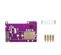 For Raspberry Pi 5 dedicato for PCIE a M.2 for scheda di espansione for unità a stato solido SSD NVME for HAT Supporta SSD di dimensioni 2280/2242/2230(2230)