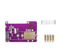 For Raspberry Pi 5 dedicato for PCIE a M.2 for scheda di espansione for unità a stato solido SSD NVME for HAT Supporta SSD di dimensioni 2280/2242/2230(2280)