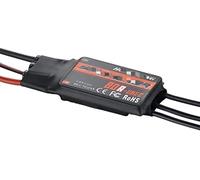 For RCMOY 15A 20A 30A 40A 50A 60A 80A ESC Regolatore di Velocità Con UBEC for RC Aerei Elicottero Compatibile for Hobbywing for Skywalker (Color : 80A with XT60plug)
