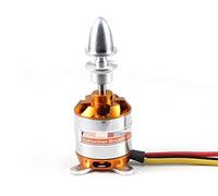 For RCTIMER BC2836 2836 750KV 880KV 1120KV 1500KV Motore Brushless for RC Aircraft Multicopter 4.0 albero Outrunner Motori Brushless (Color : 1500KV)