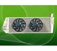 FOR RENAULT MEGANE/Mégane 225 RS TURBO 2004-2008 FMIC Aluminum Intercooler+FAN