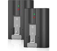 For Ring Video Doorbell 2/3/4/Ring Stick Up Cam Battery, Quick-Release for Video Doorbell 2.6040 mAh, 3.65 V, 22 Wh, Ring Battery Pack Quick Release for Video Doorbell 2 & Spotlight Cam (2 Pieces)