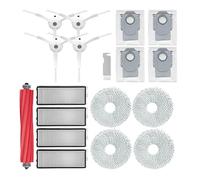 For Ro-borock Qrevo Pro/Qrevo Maxv/Qrevo S P10 Pro Robot Aspirapolvere Filtro a spazzola Lavapavimenti Sacchetto for la polvere Parti di ricambio