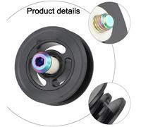 for ruota di guida in nylon 10 mm e bullone in lega Ti per tensionamento Brom