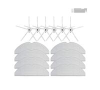 For S8 PLUS S8+ S8 Pro Ultra Robot aspirapolvere Spazzola laterale principale Mop Filtro Hepa Sacchetto for la polvere Accessori for spazzole rotanti (Color : Set 14)