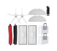 For S8 PLUS S8+ S8 Pro Ultra Robot aspirapolvere Spazzola laterale principale Mop Filtro Hepa Sacchetto for la polvere Accessori for spazzole rotanti (Color : Set 4)