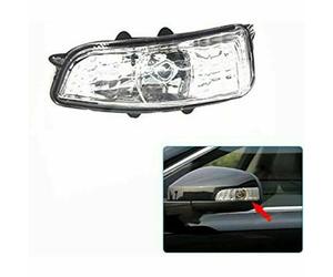 For S80 II (Come Indicatore Specchietto Laterale Luce 1PC Ccc Trasparente Porta