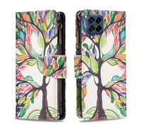 For Samsung Galaxy Note20 10 M53 A82 A54 A42 A35 Luxury Zipper Wallet Phone Case