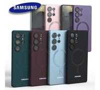 For Samsung Galaxy S25 S24 S23 S22 S21 Note10 Plus S20 FE Note20 Ultra 5G Magnetic Case Shockproof Protective Back Cover Funda