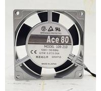 For SANYO 109-210 8020 100V 0.07/0.06A 8CM 2line Axial Cooling Fan
