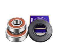 For Sanyo for lavatrice a tamburo Whirlpool Guarnizione dell'acqua (45 * 80 * 10/11.5) + cuscinetti 2 pezzi (6306 6307) Guarnizione dell'olio Parti dell'anello di tenuta