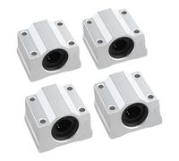 For SCS12UU Linear Motion Ball Bearing Slide 12mm, High-Density Aluminum Alloy With M5 Mounting Holes For CNC Linear Bearing Slide Units Compatible With LM12UU