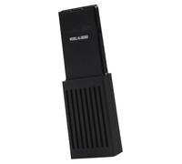 For Series X/S for NVME 2230 for SSD Custodia for disco rigido esterno, Design compatto in alluminio Scheda di espansione di archiviazione 7x6x3 cm Nero